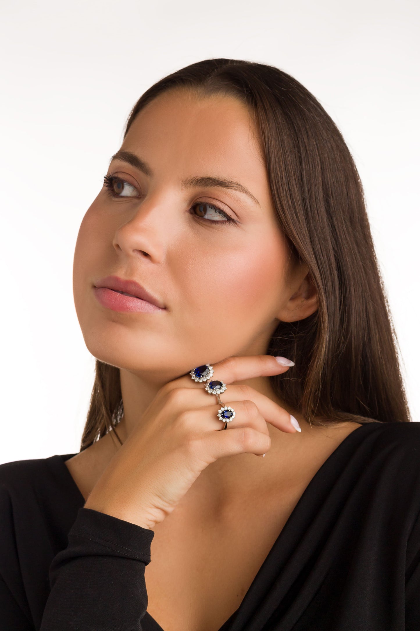 Anello "Diana" Zaffiro Étoile™