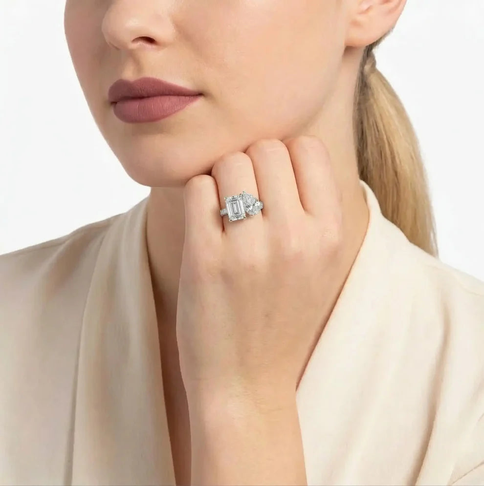 Toi et Moi Étoile™ Ring