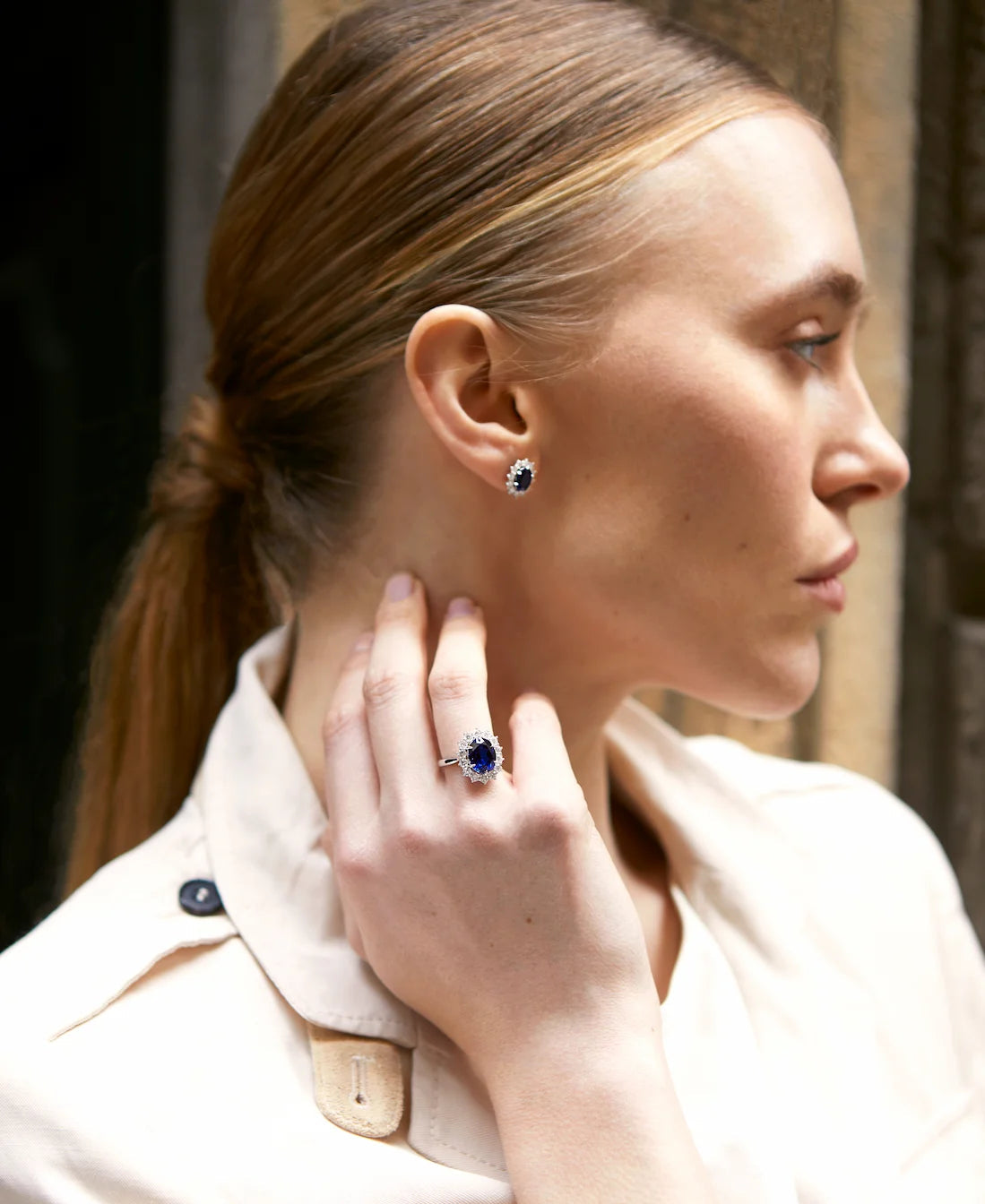 Orecchini Zaffiro Étoile™