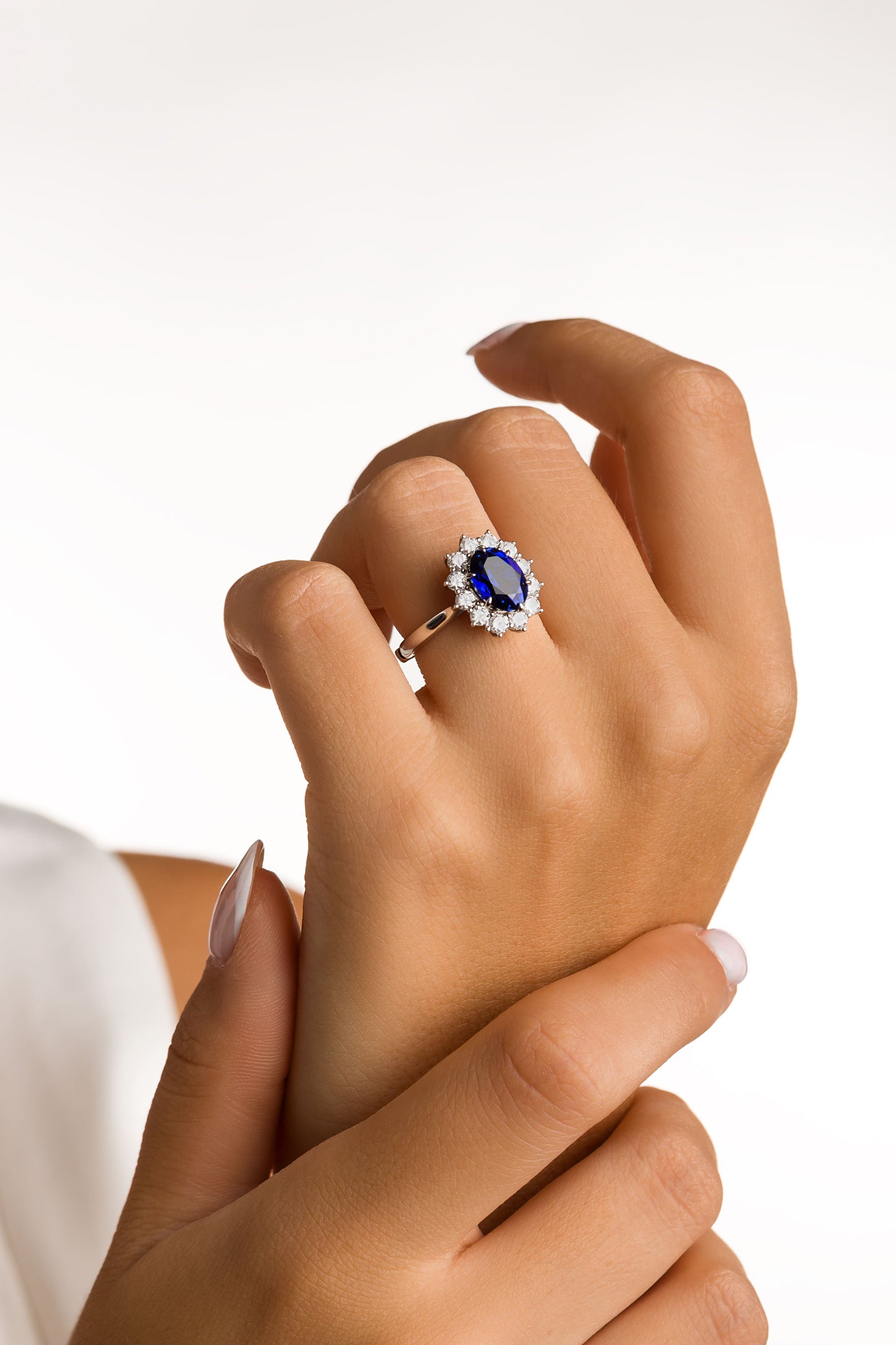 Anello "Diana" Zaffiro Étoile™