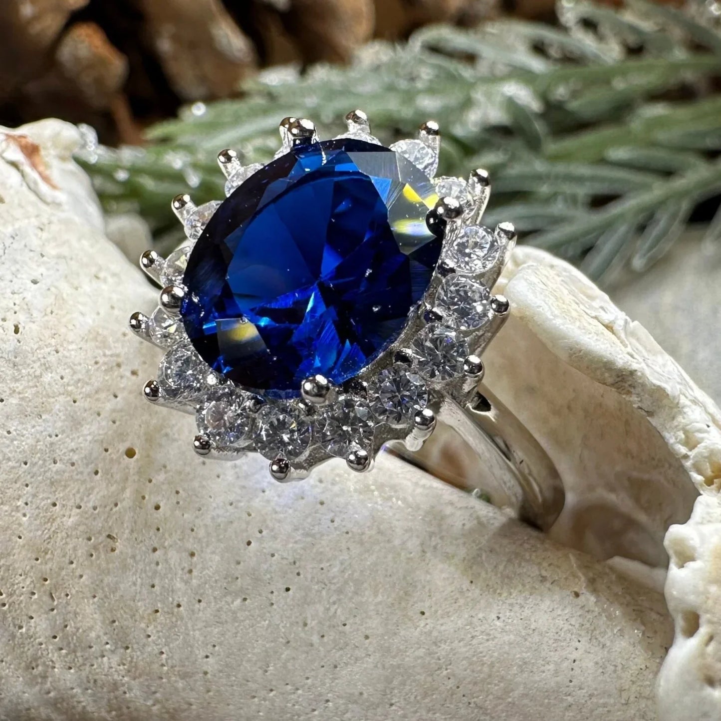 Anello "Diana" Zaffiro Étoile™