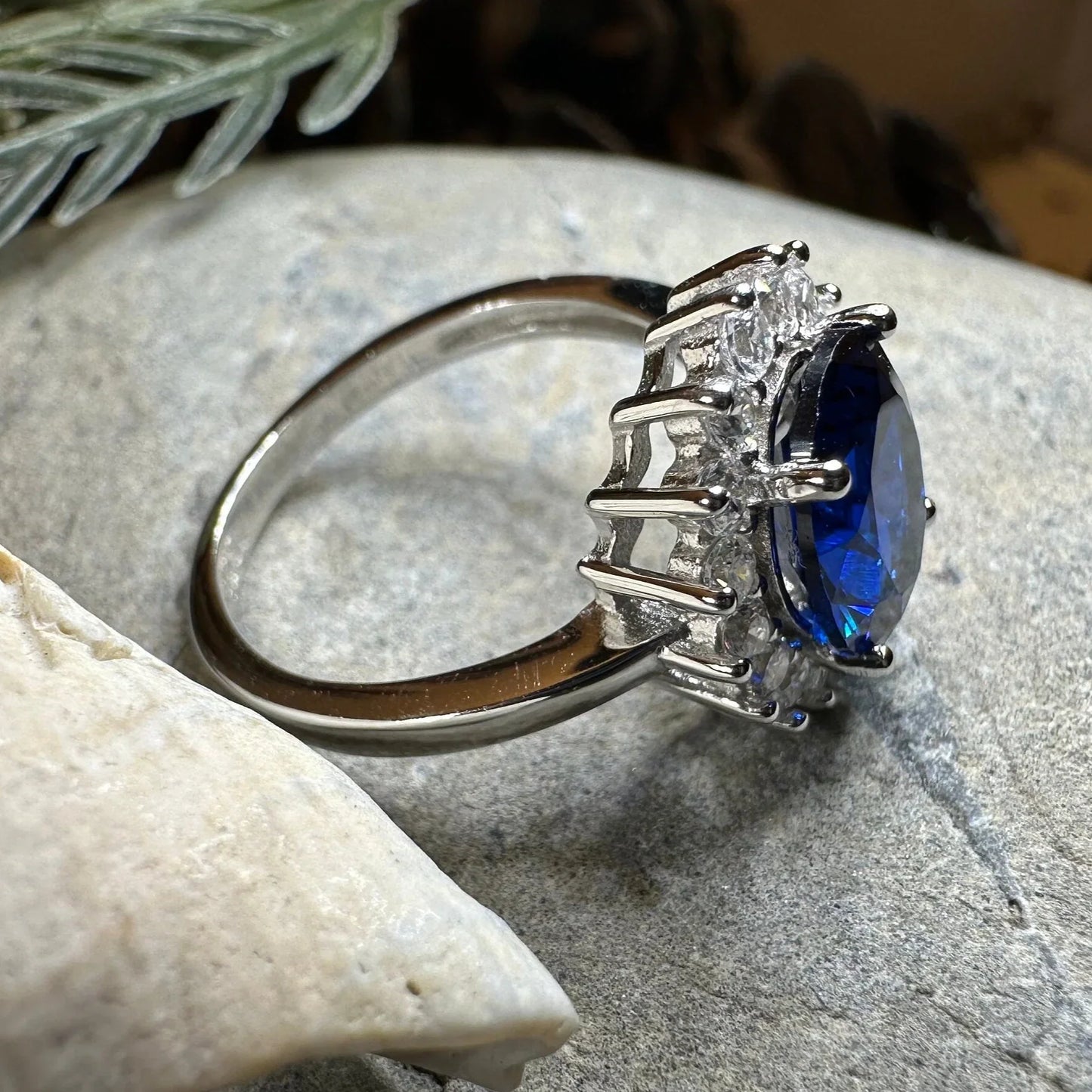 Anello "Diana" Zaffiro Étoile™