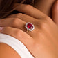 "Diana" Ring with Étoile™ Sapphire