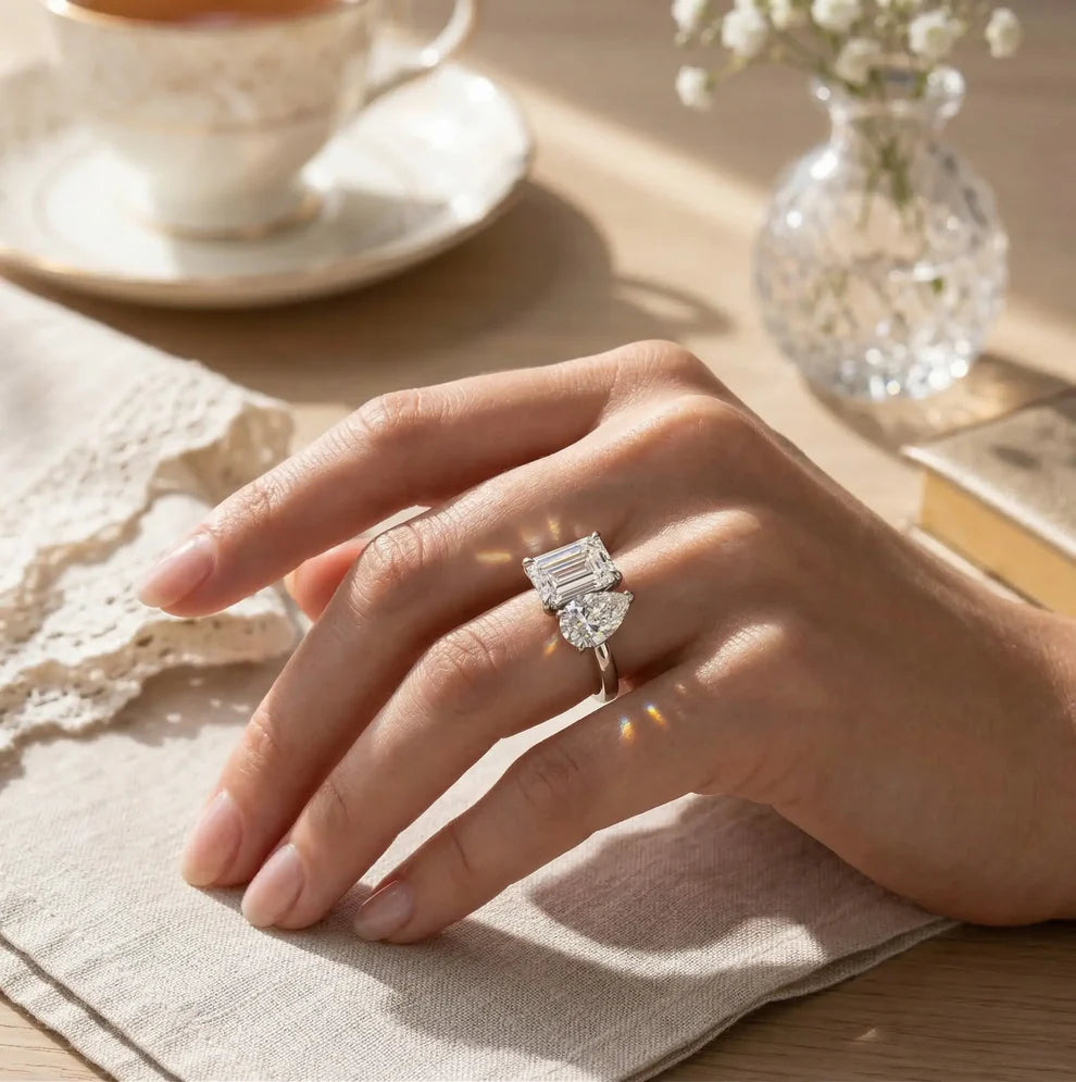 Toi et Moi Étoile™ Ring