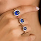 Anello "Diana" Zaffiro Étoile™
