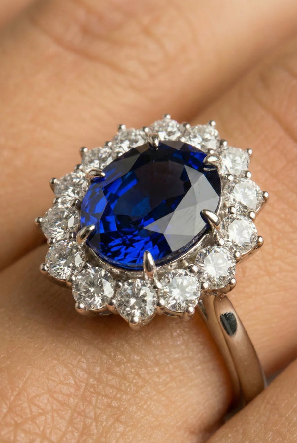Anello "Diana" Zaffiro Étoile™